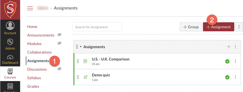 How Do You Create An Assignment In Canvas How Do You Create An Assignment In Canvas